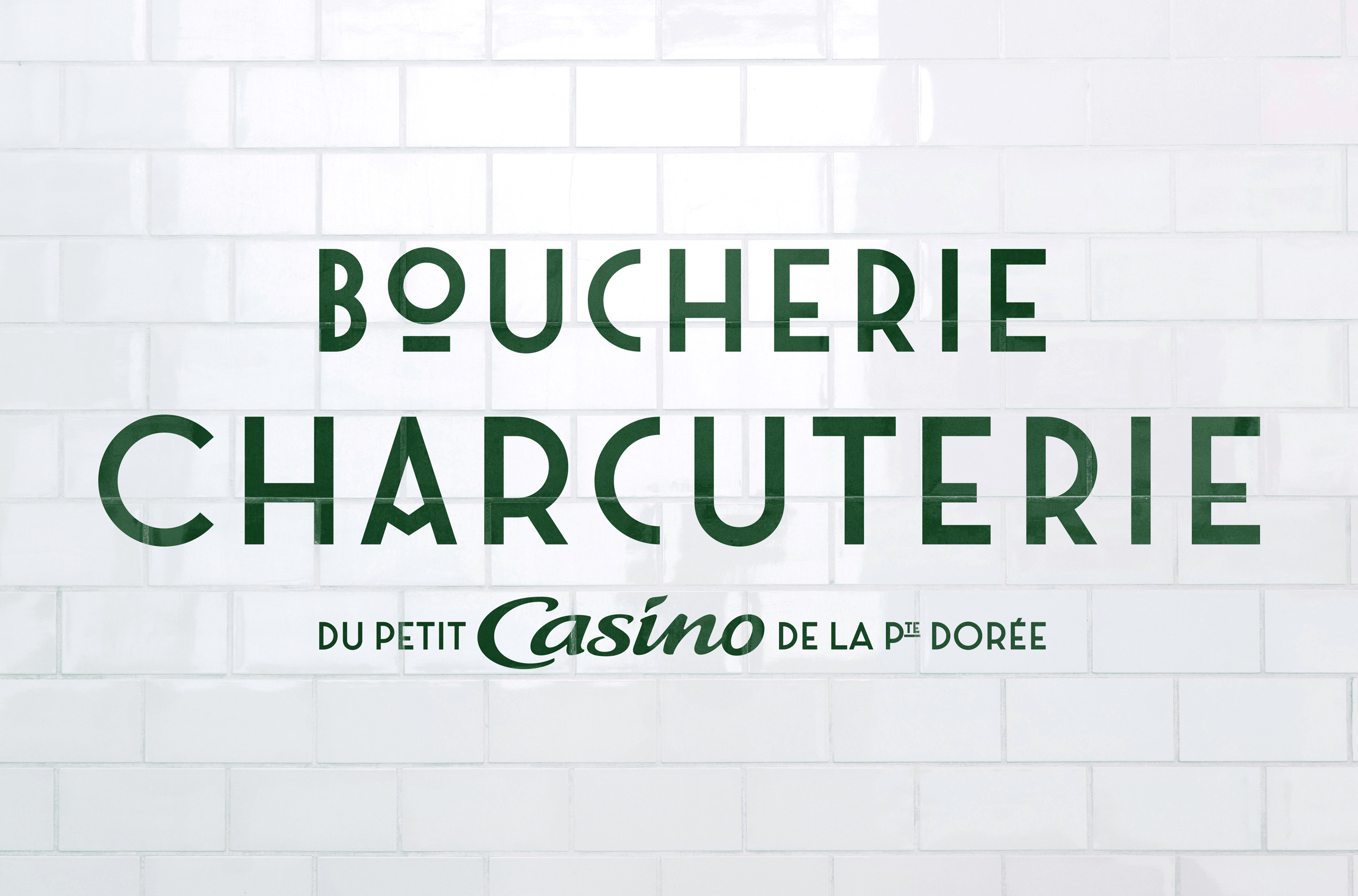 Typographie Le Petit Casino - 1